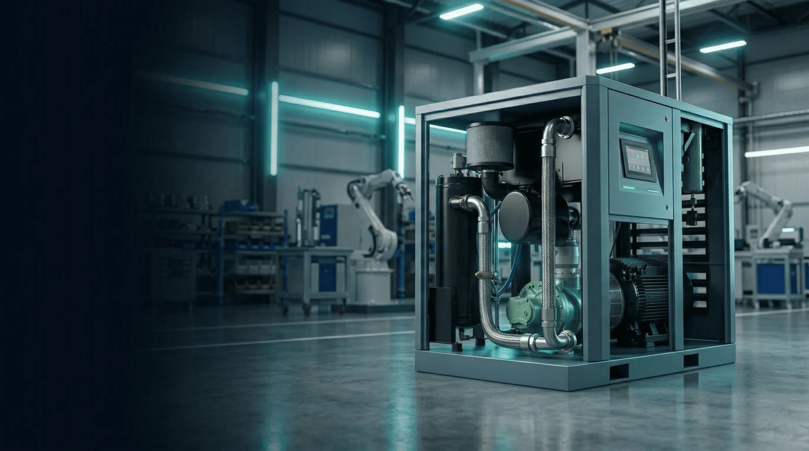 Tecnología de compresores industriales