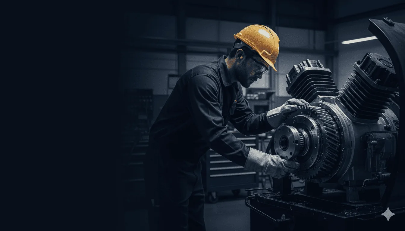 Mantenimiento de compresores industriales en México